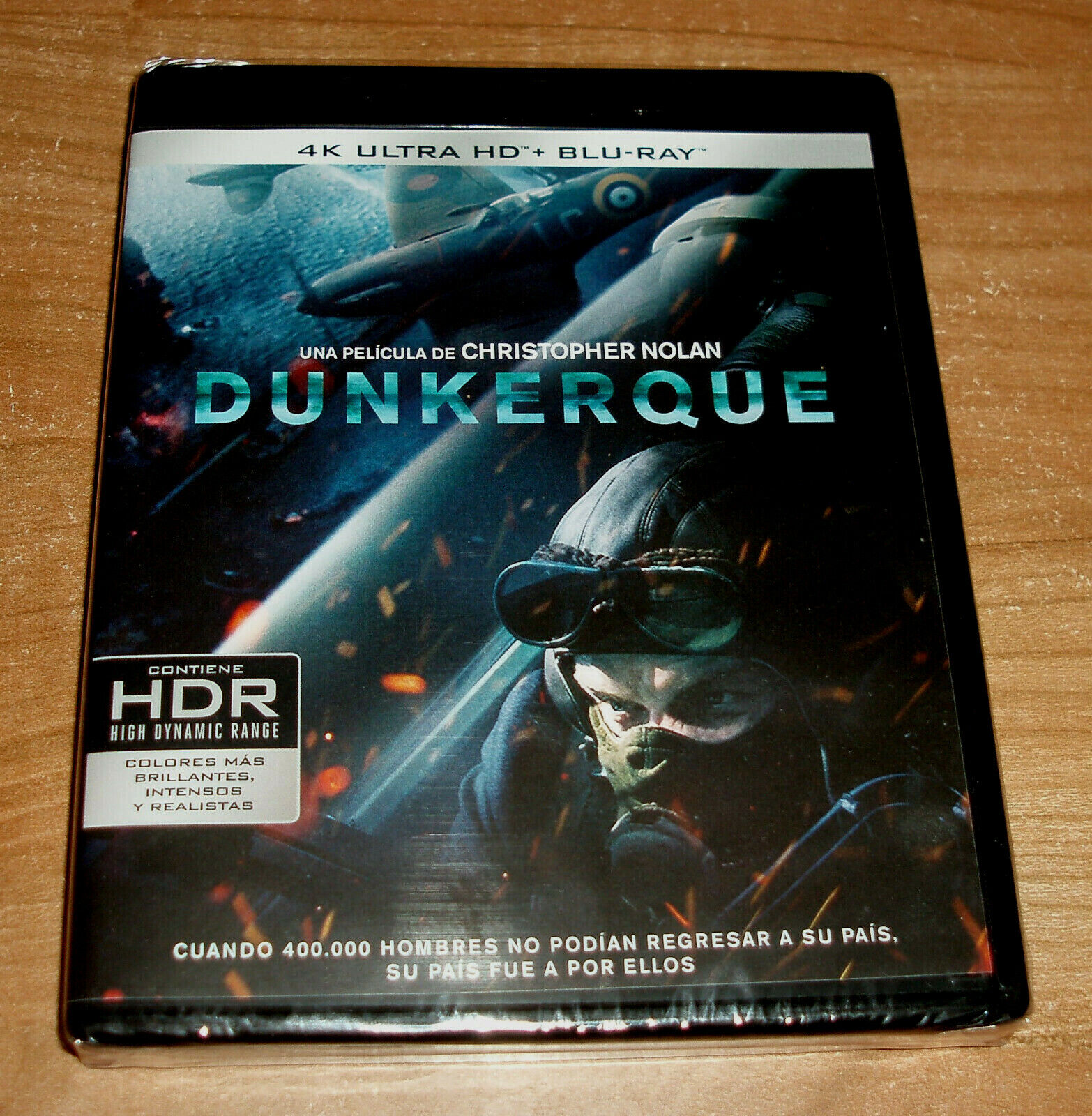 Dunkerque (Dunkirk) 4K UHD+ Blu-Ray Nuovo Sigillato Azione Drammatico (Senza