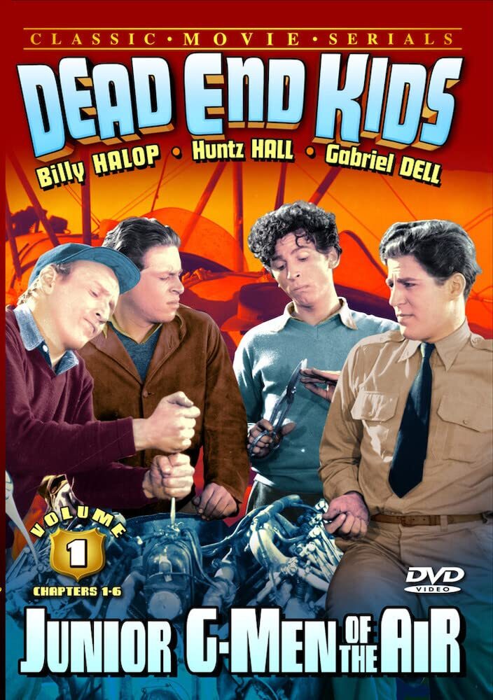 Junior G-Men of The Air, Volume 1 (Chapters 1-6) (DVD) Billy Halop Dead End Kids