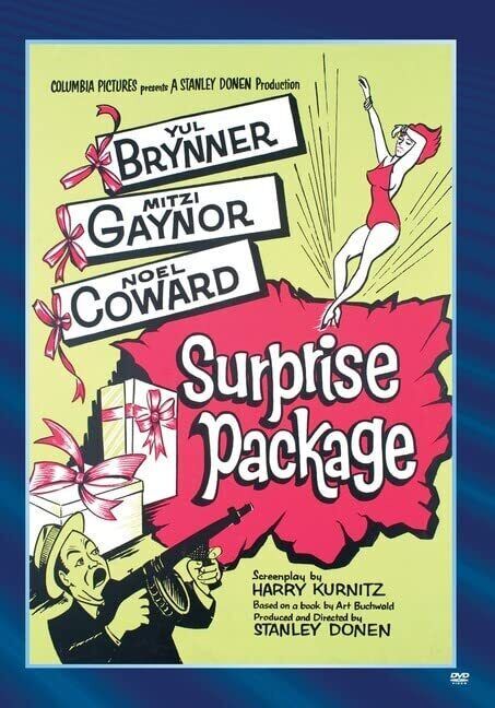Surprise Package (DVD) Bill Nagy George Coulouris Mitzi Gaynor Noel Coward