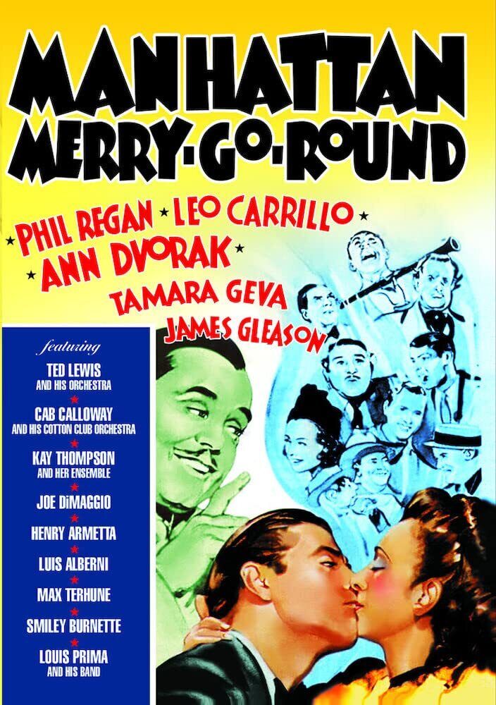 Manhattan Merry-Go-Round (DVD) Ann Dvorak Henry Armetta James Gleason Phil Regan