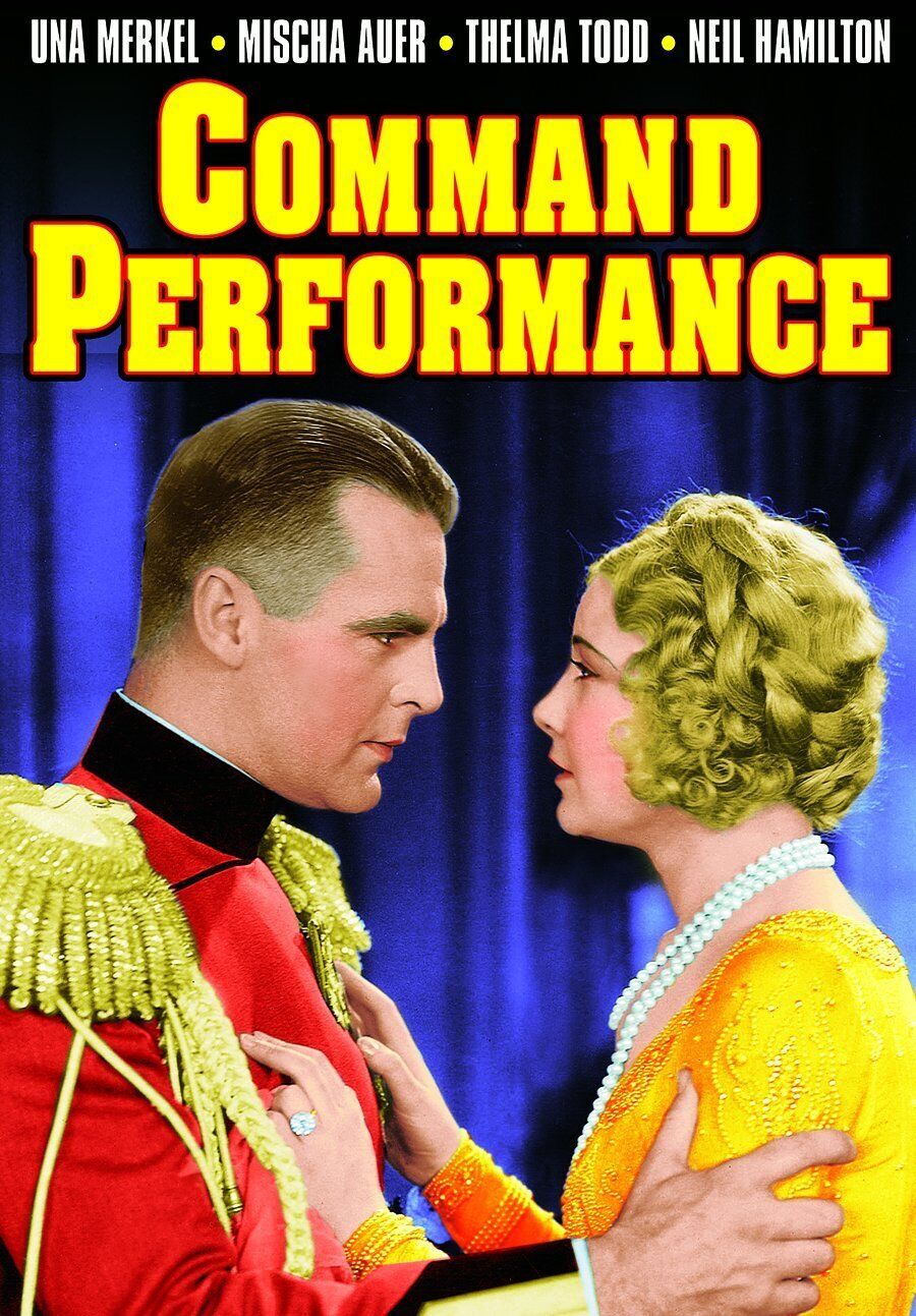 Command Performance (DVD) Neil Hamilton Una Merkel