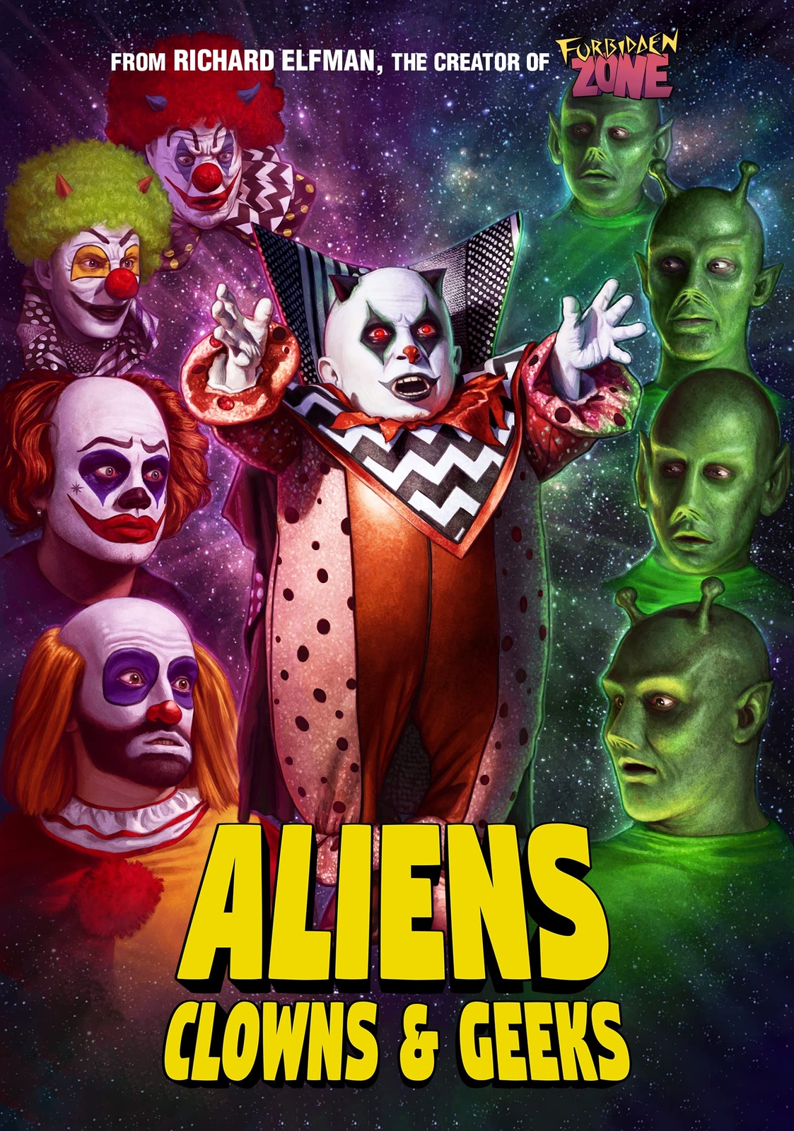 Aliens, Clowns & Geeks (DVD) French Stewart Bodhi Elfman George Wendt