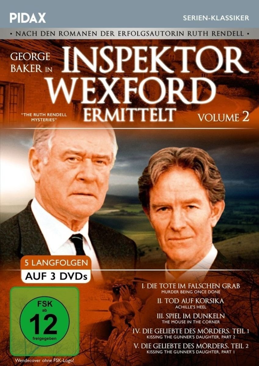 Inspektor Wexford ermittelt - Vol. 2 (DVD) George Baker Christopher Ravenscroft