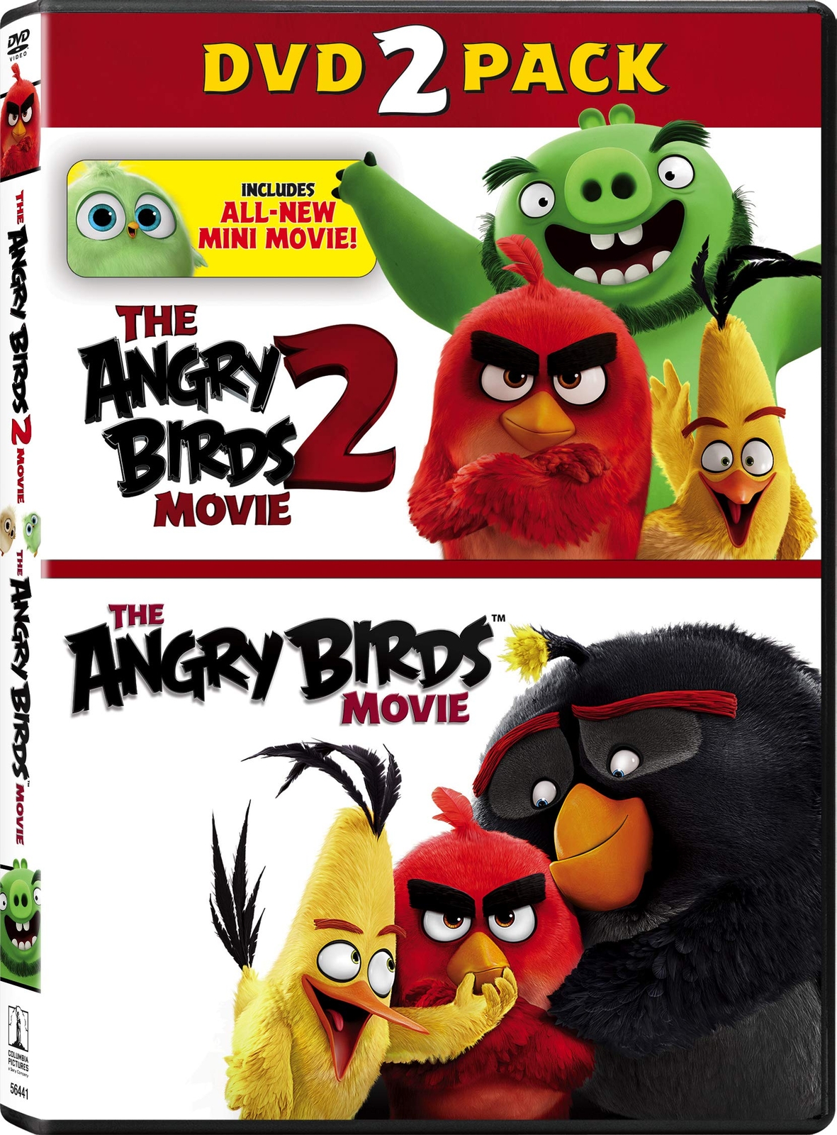 The Angry Birds Movie 2 / Angry Birds Movie - Set (DVD) Sudeikis Jason Gad Josh