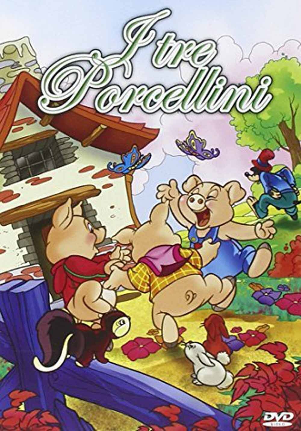 Dvd I TRE PORCELLINI - I 3 PORCELLINI le fiabe piu' belle nuovo sigillato