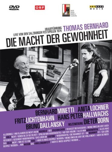Thomas Bernhard - Die Macht der Gewohnheit (DVD) Minetti Bernhard Lochner Anita