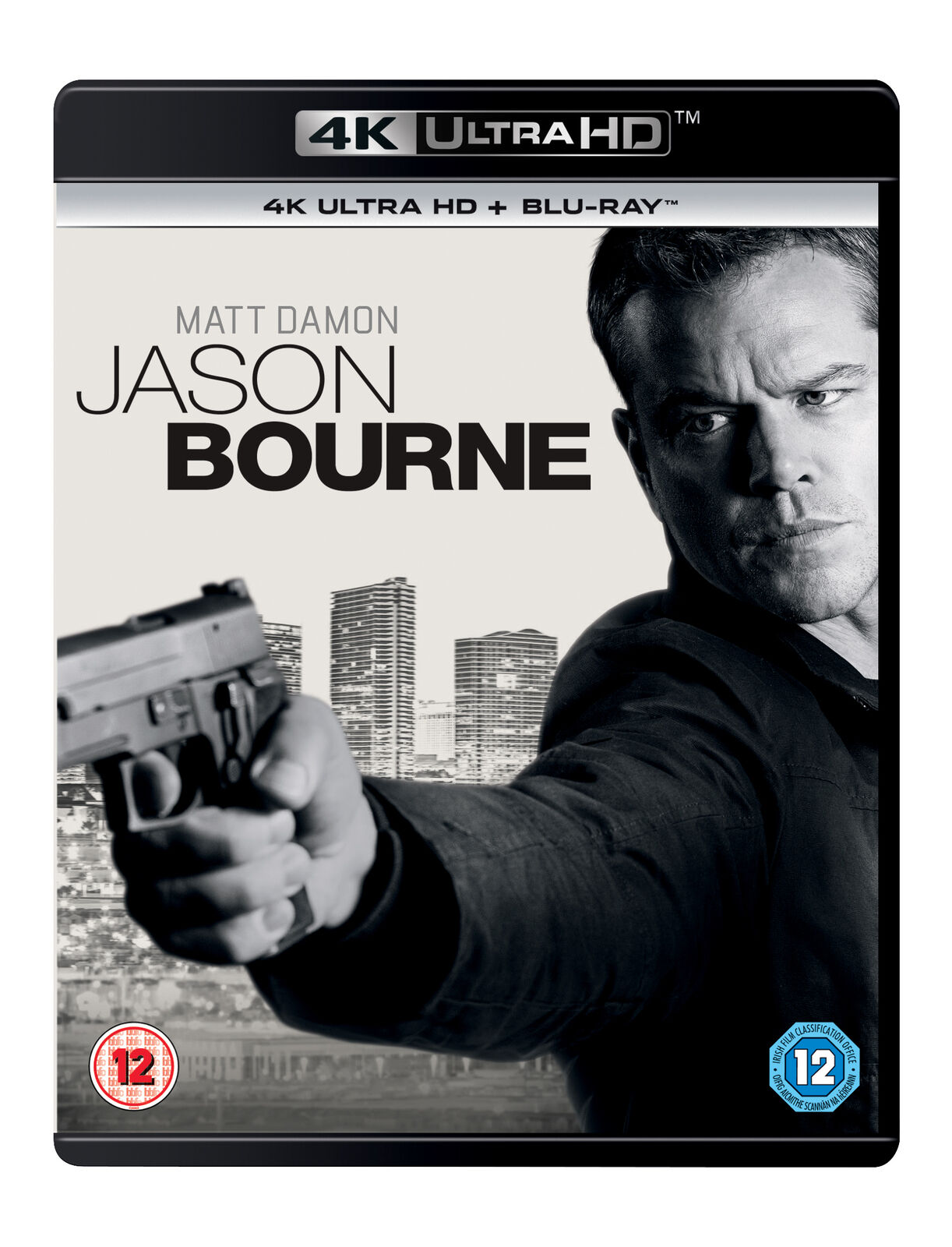 Jason Bourne (4K UHD Blu-ray + Blu-ray + Digital Download) (4K UHD Blu-ray)