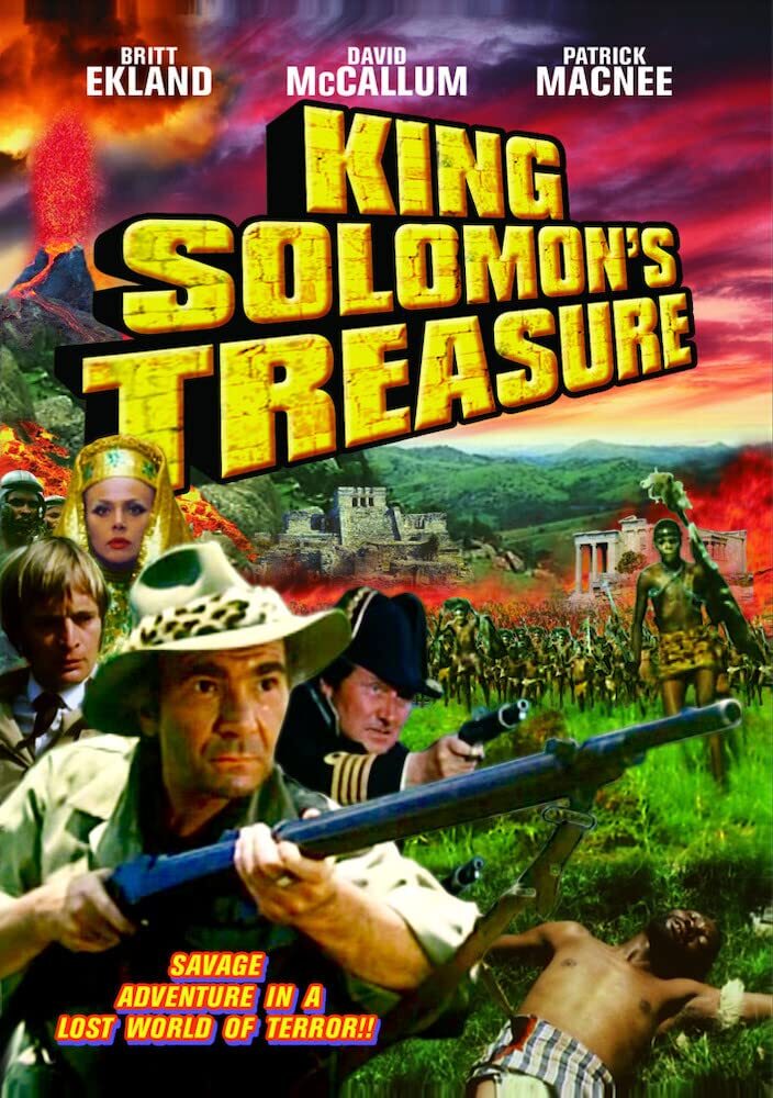 King Solomon's Treasure (DVD) Britt Ekland David McCallum John Colicos