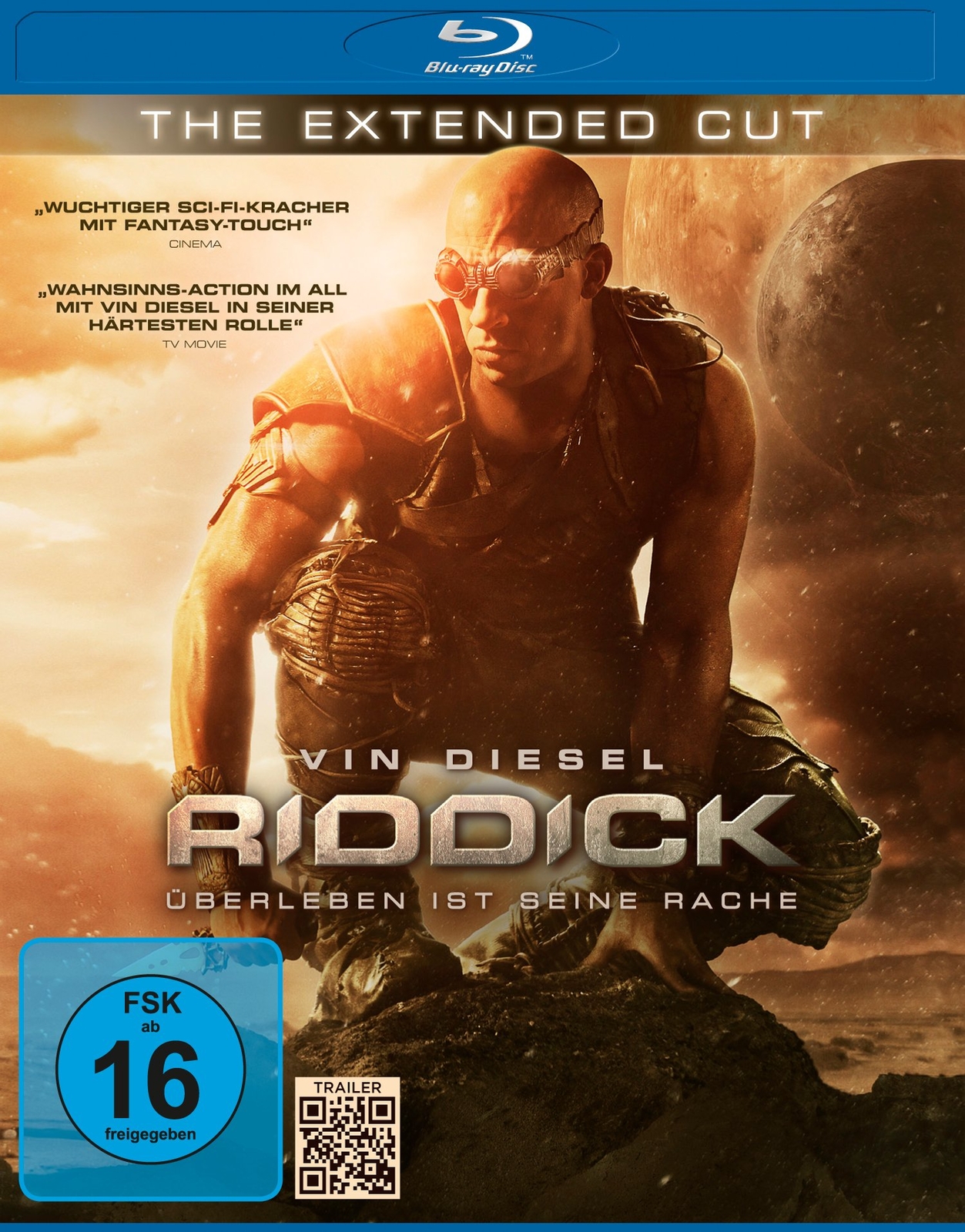 Riddick - Überleben ist seine Rache - Extended Cut [Blu-ray] (Blu-ray)