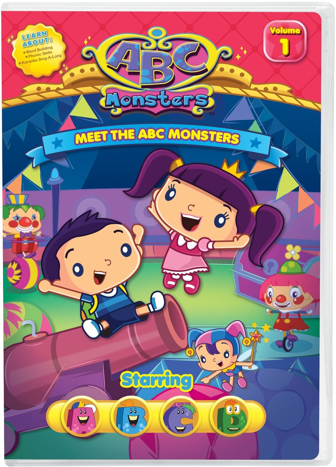 ABC Monsters: Starring abcd (DVD) ABC Monsters