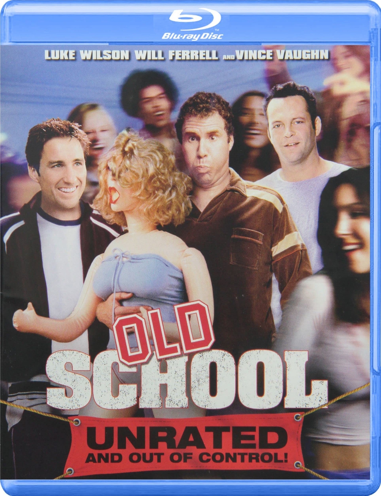 Old School (Blu-ray) Luke Wilson Will Ferrell Vince Vaughn Jeremy Piven