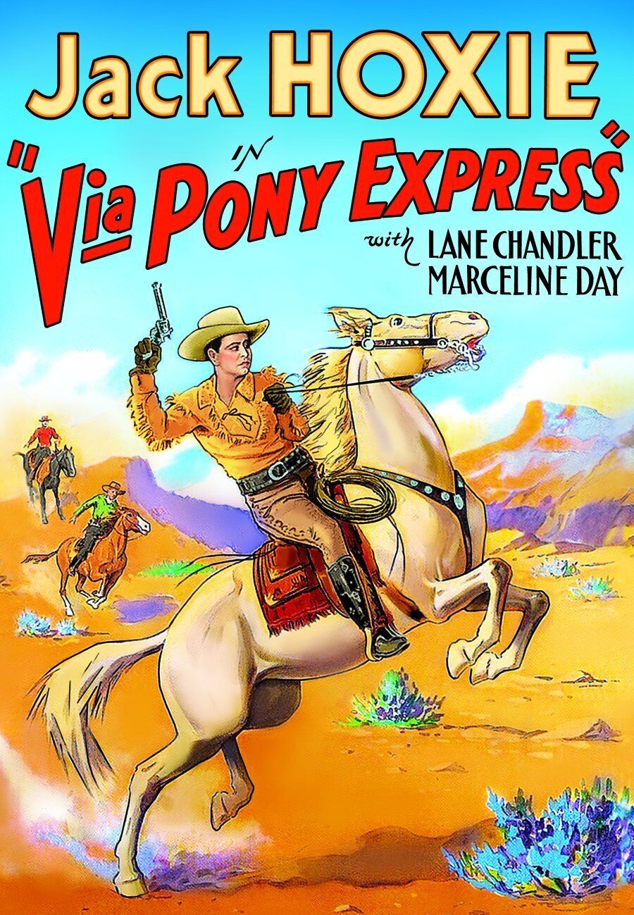 Via Pony Express (DVD) Marceline Day Julian Rivero Lane Chandler Doris Hill