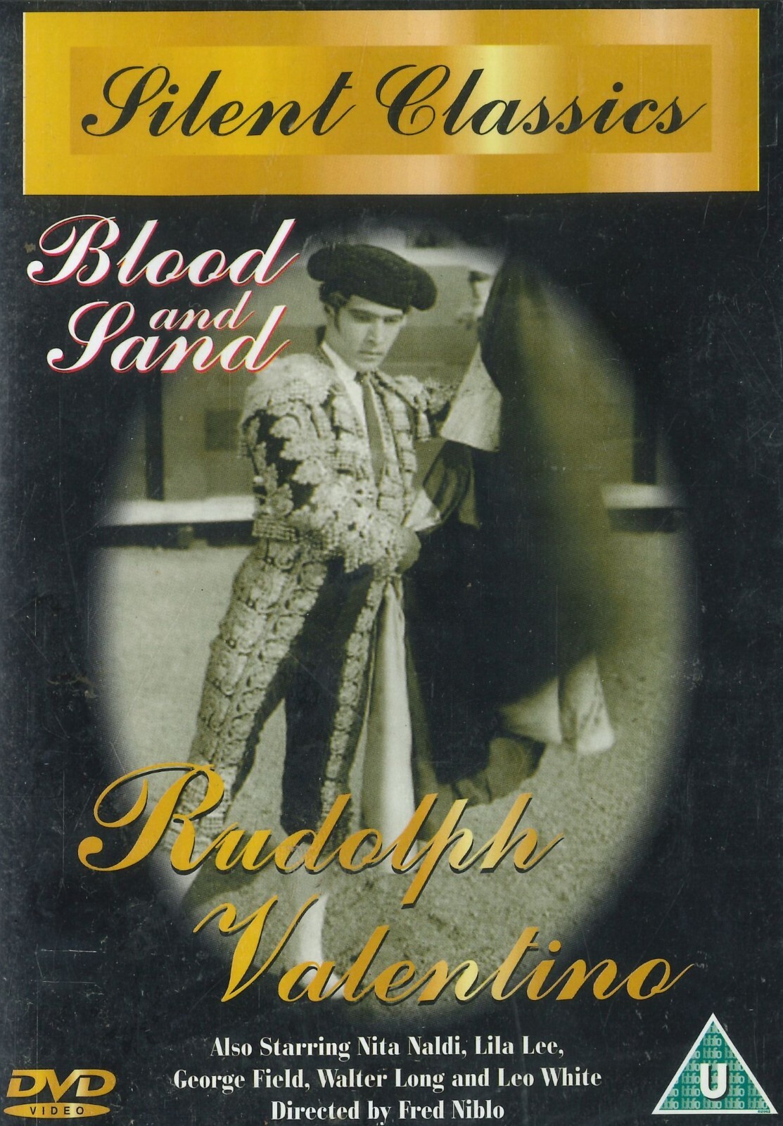 Sangue E Sabbia (1922) Nuovo Sigillato DVD, Rudolph Valentino. Nita Naldi , Lila