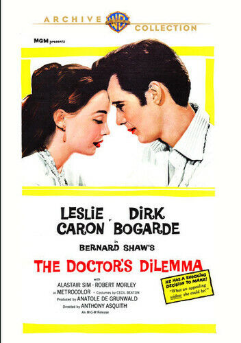The Doctors Dilemma DVD (1958) - Leslie Caron , Dirk Bogarde, Anthony Asquith