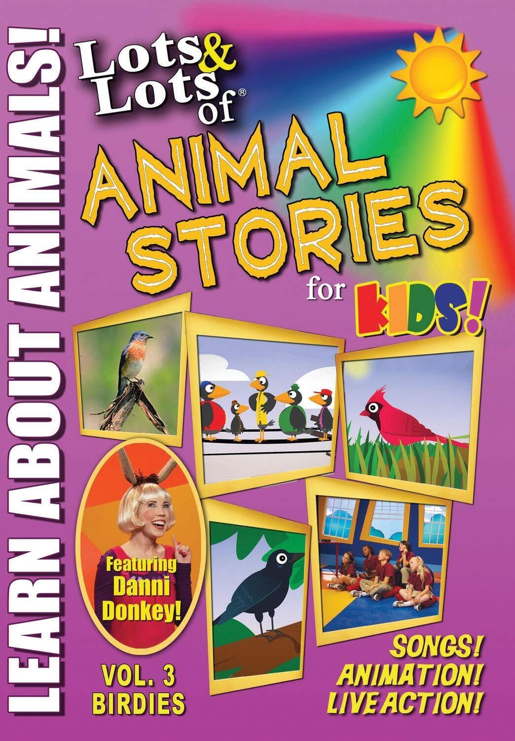 Lots & Lots of Animal Stories Volume 3 - Birds (DVD) Danni Donkey