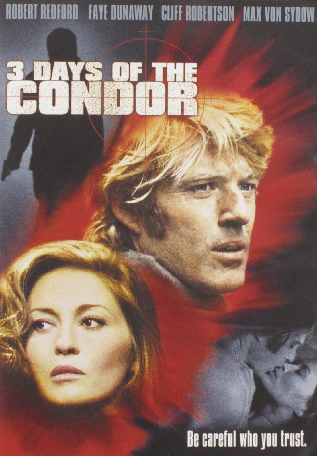 3 Days of the Condor (DVD) Robert Redford Faye Dunaway Cliff Robertson