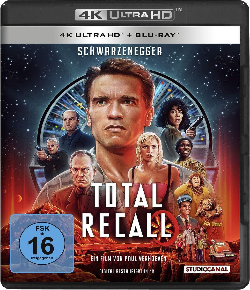 Total Recall 4K, 2 UHD-Blu-ray (Uncut) (4K UHD Blu-ray)
