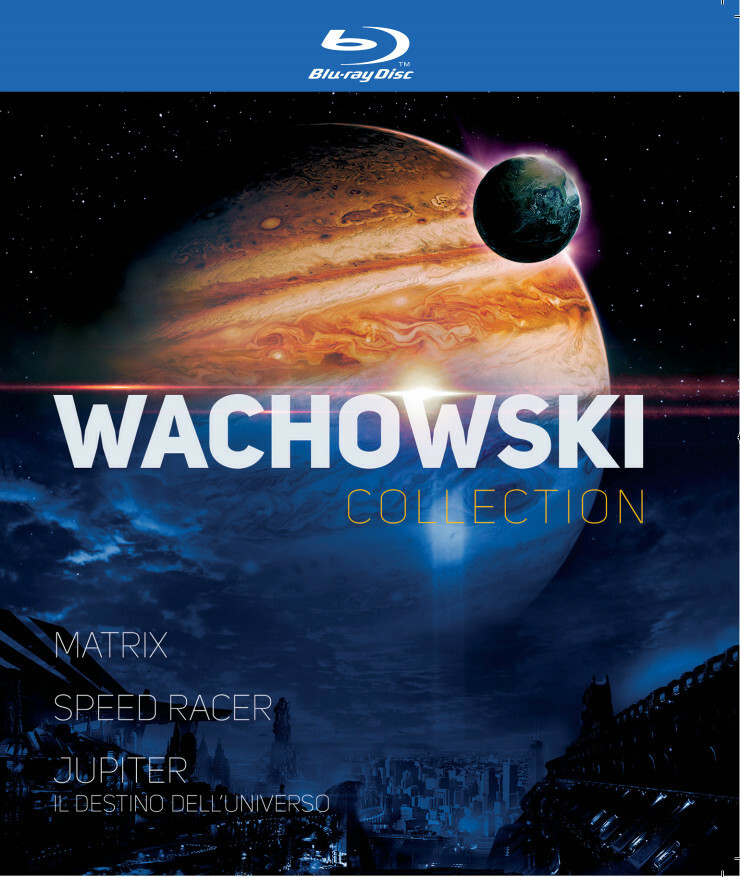 Wachowski Collection: Matrix - Speed Racer - Jupiter (Bluray) ITALIANO Nuovo