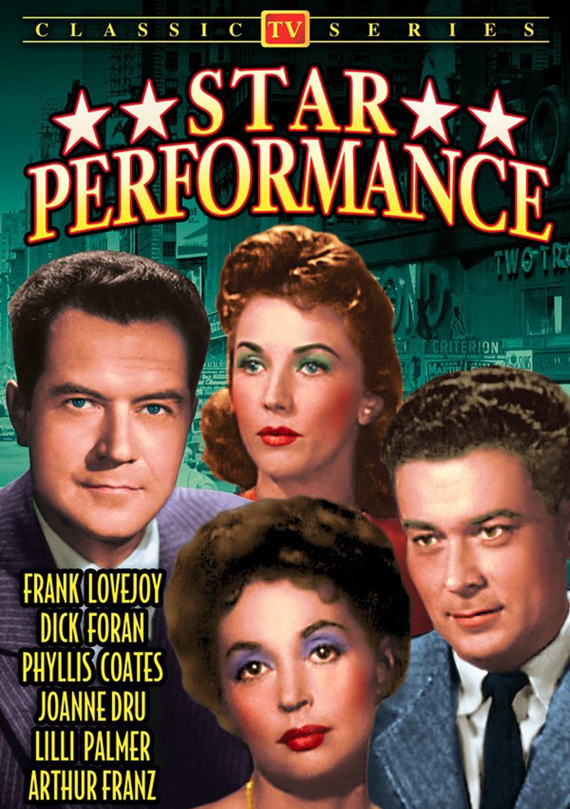 Star Performance: 4-Episode Collection (DVD) Frank Lovejoy Frances Rafferty