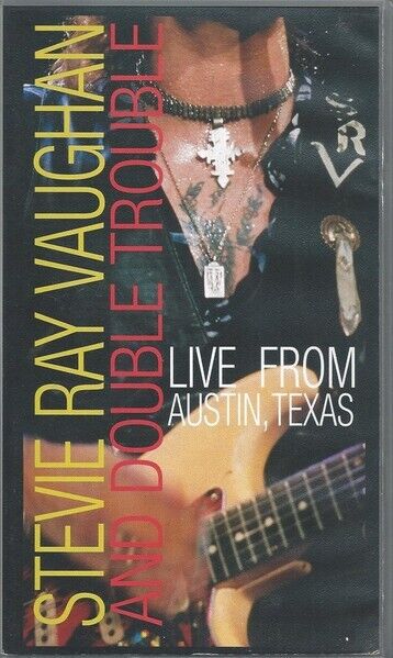 Stevie Ray Vaughan And Double Trouble – Live From Austin, Texas -VHS,PAL