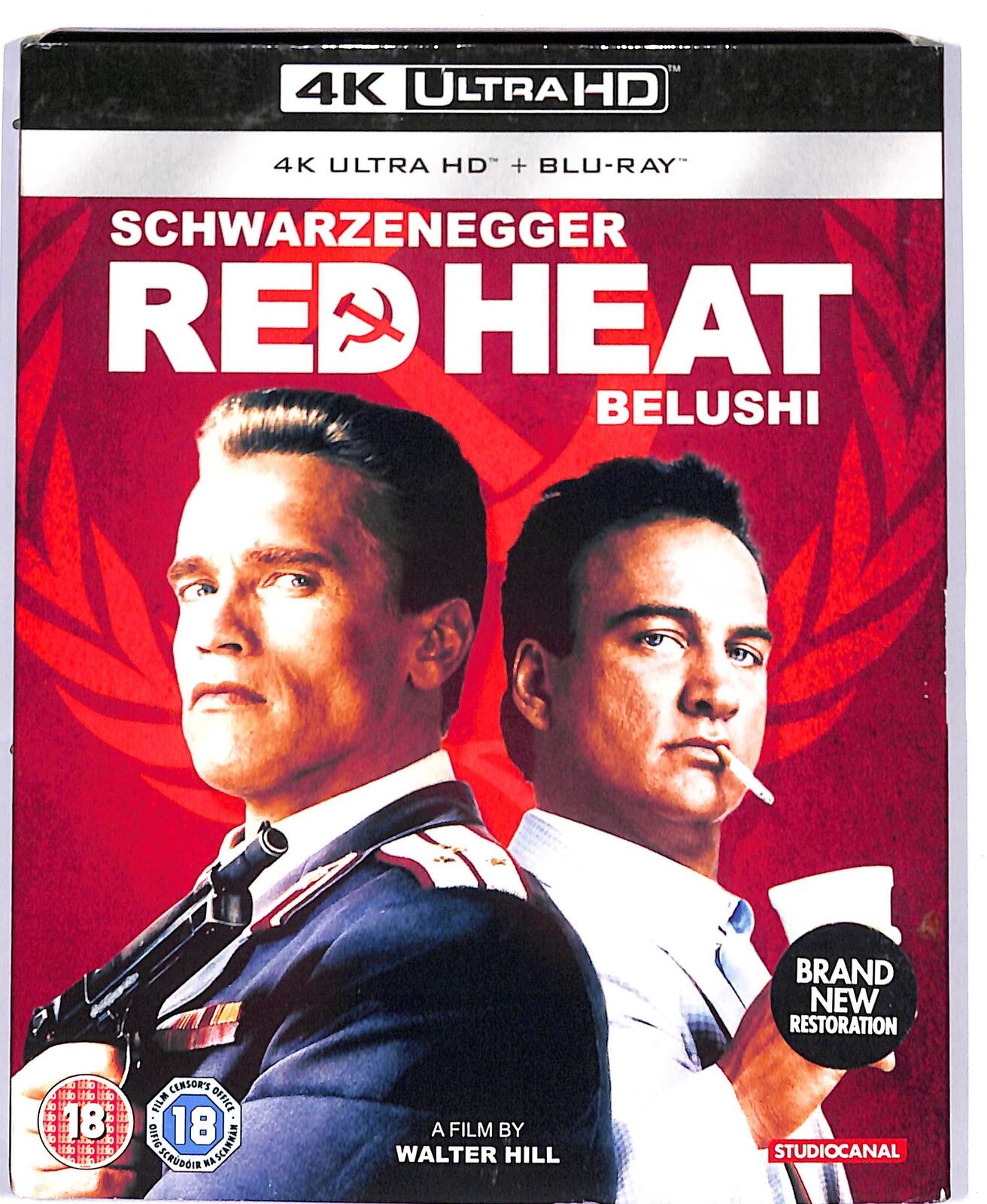 Red Heat 4K ULTRA HD + BLURAY UK EDITION