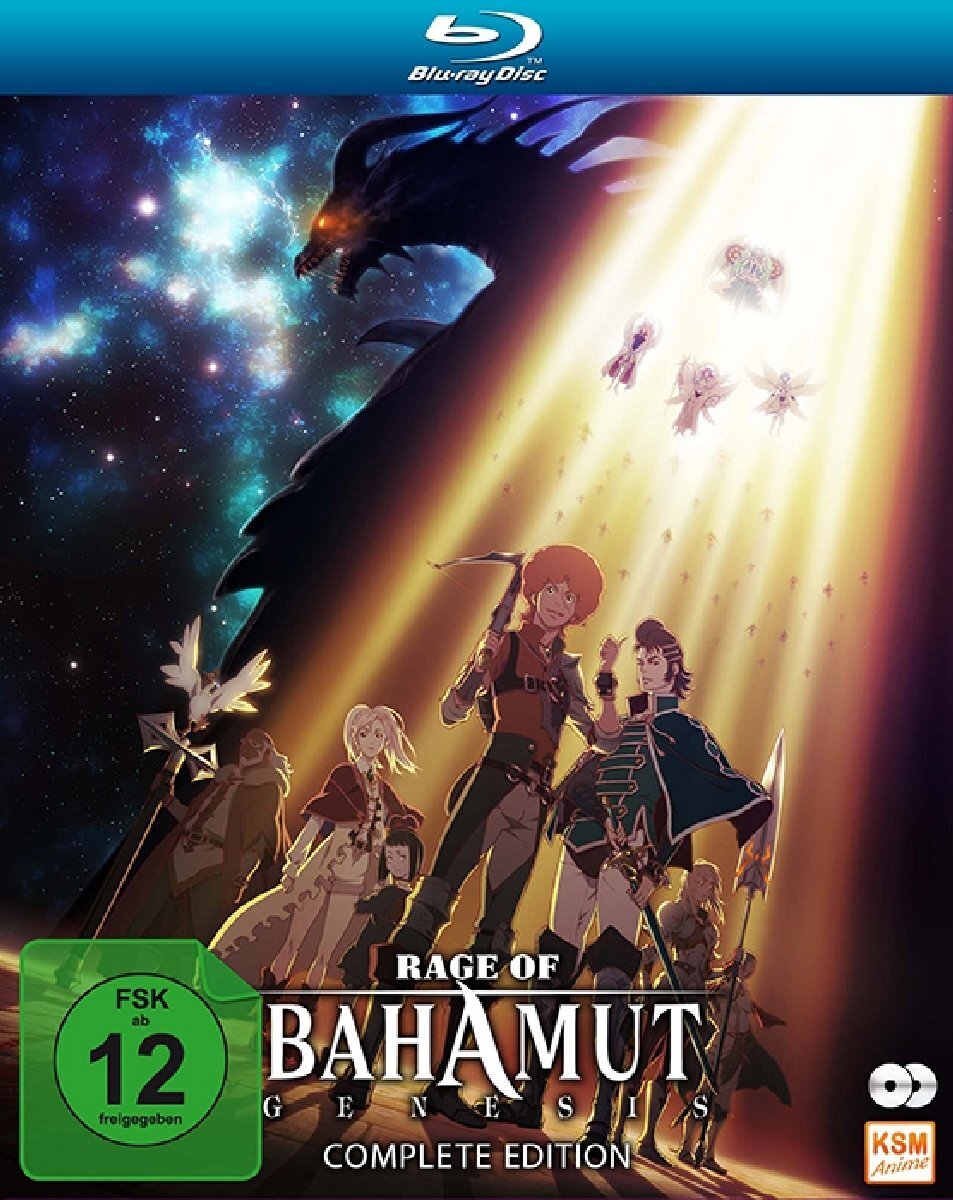 Rage of Bahamut: Genesis - Intégrale - Edition Gold (3 DVD + Livret) (DVD)