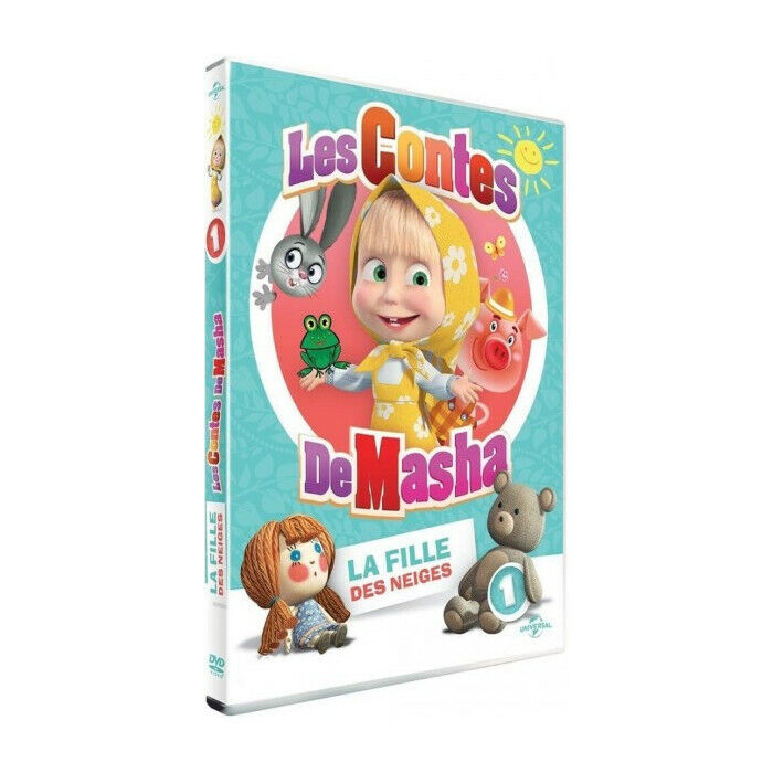 Le Fiabe Di Masha (Volume 1) La Ragazza Des Frozen DVD Nuova