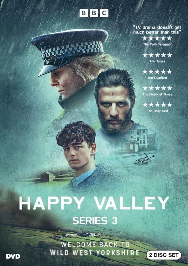 Happy Valley Year 3 (DVD) (DVD) Sarah Lancashire Siobhan Finneran James Norton