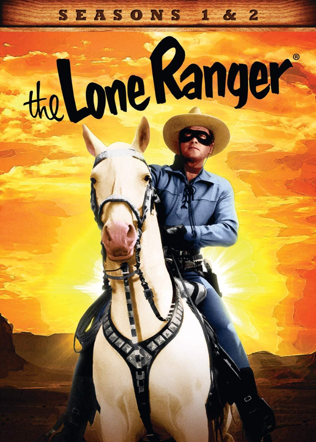 The Lone Ranger: Seasons 1 & 2 (DVD) Clayton Moore Jay Silverheels
