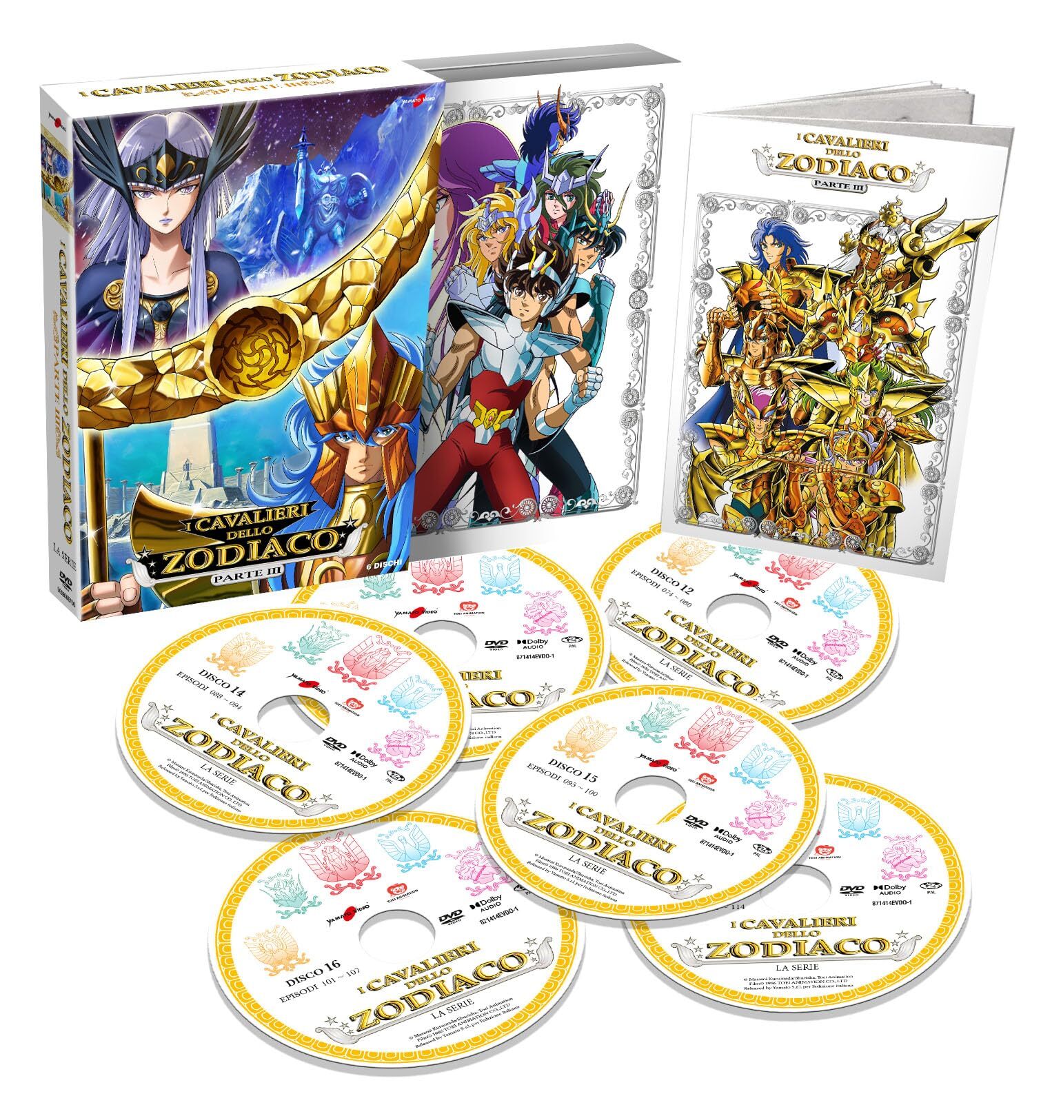 I CAVALIERI DELLO ZODIACO - PARTE 3 - DVD (6 DVD)