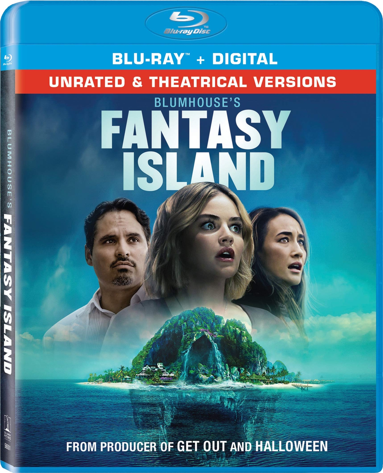 Blumhouse's Fantasy Island (Blu-ray) Michael Peña Maggie Q Lucy Hale Jimmy Yang