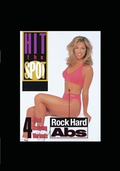 HIT THE SPOT - ROCK HARD ABS: 4 QUICK SCULPTING WORKOUTS (DVD) DENISE AUSTIN