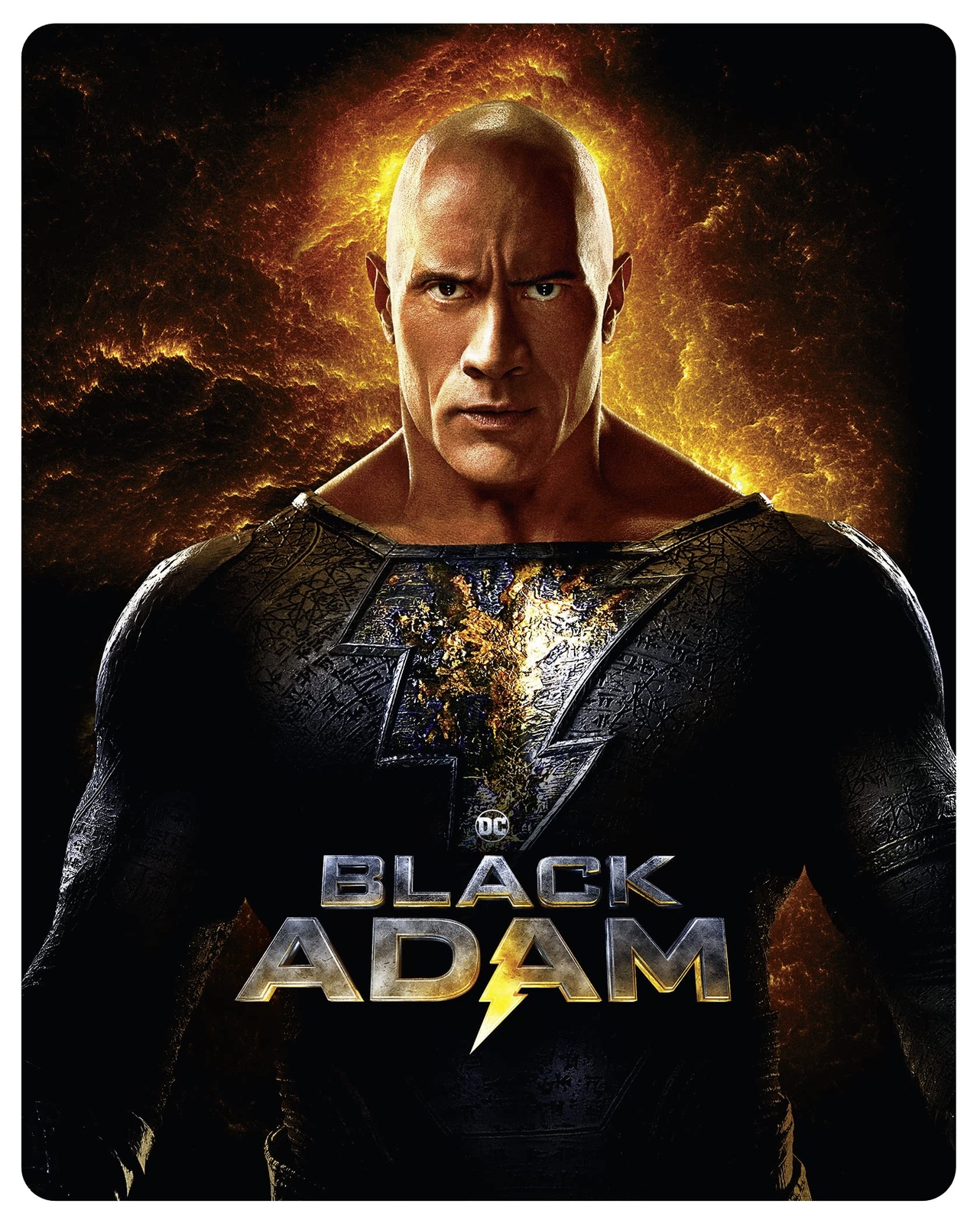 Black Adam Steelbook [4K Ultra HD] [2022] [2023] [Region Free] (4K UHD Blu-ray)