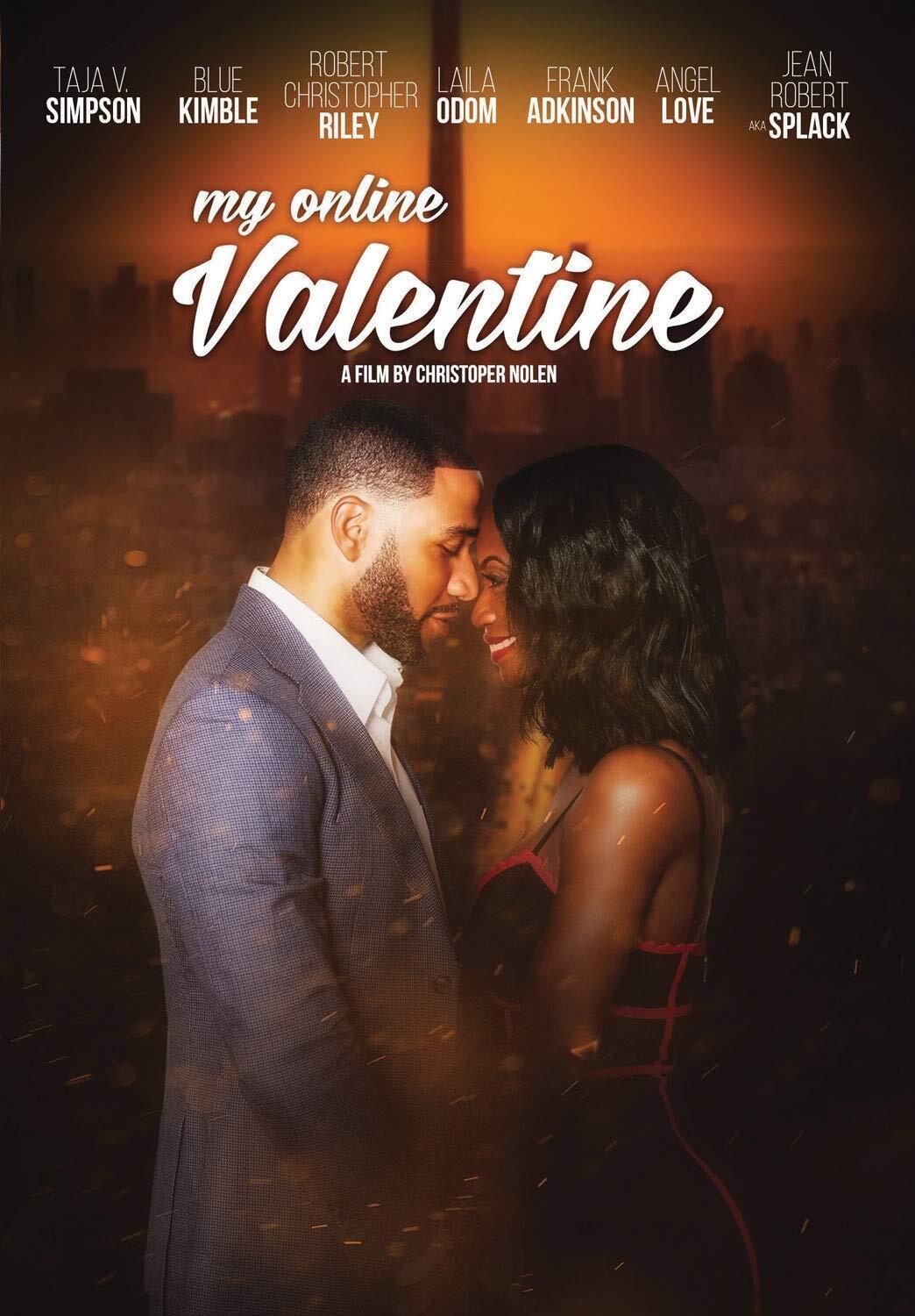 My Online Valentine (DVD) Blue Kimble Robert Christopher Riley Taja V. Simpson