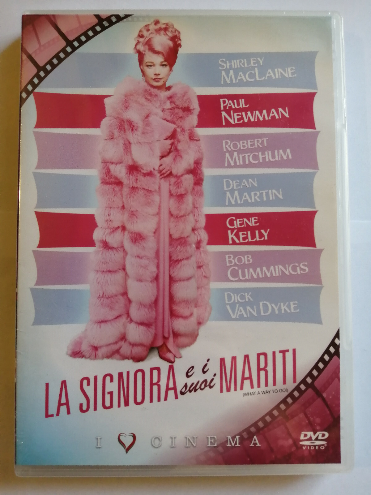 LA SIGNORA E I SUOI MARITI DVD SIGILLATO S. MacLaine Paul Newman R. Mitchum