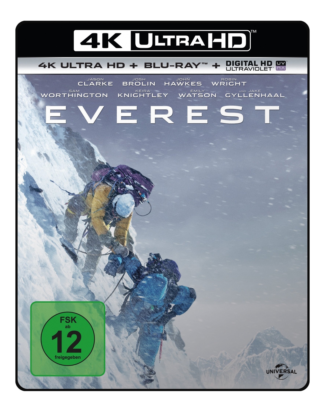 Everest (4K Ultra-HD) (+ Blu-ray) (4K UHD Blu-ray) Gyllenhaal Jake Brolin Josh