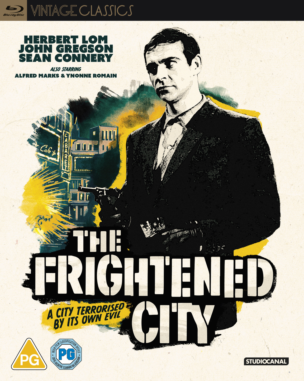 The Frightened City [Blu-ray] [2021] (Blu-ray) Yvonne Romain Kenneth Griffith