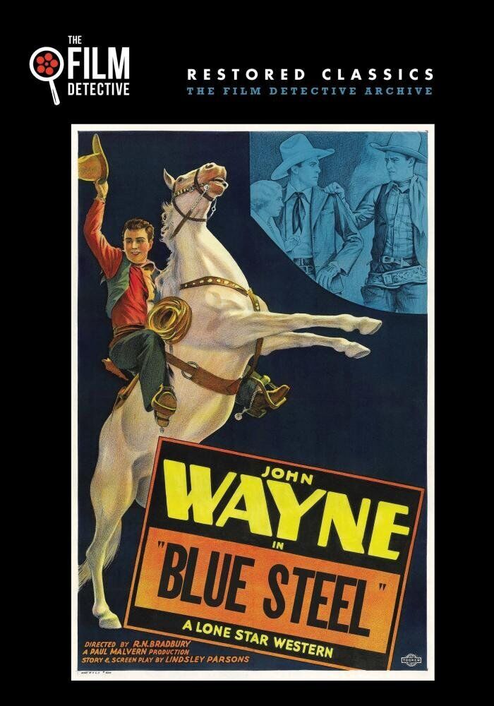Blue Steel (The Film Detective Restored Version) (DVD) John Wayne Eleanor Hunt