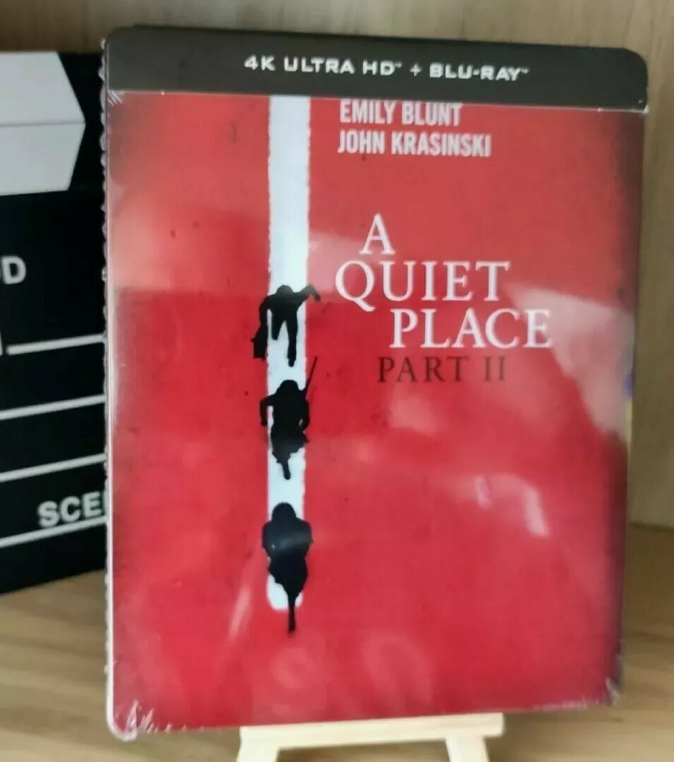 A QUIET PLACE parte II Steelbook 4K ultra HD+Bluray Versione ITALIANA