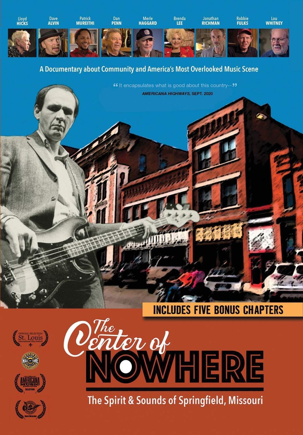The Center of Nowhere (DVD) Syd Straw the Del Lords Jonathan Richman Lou Whitney