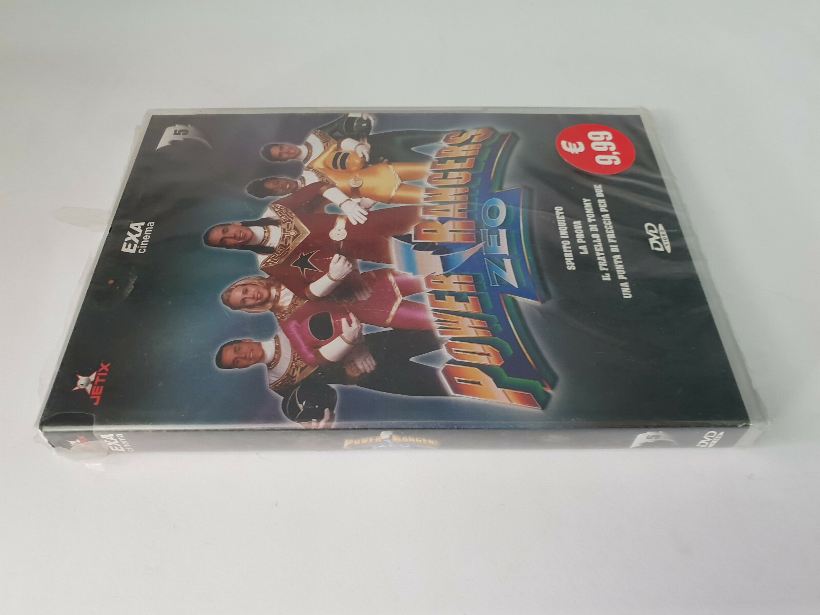 dvd New POWER RANGER ZEO numero 5