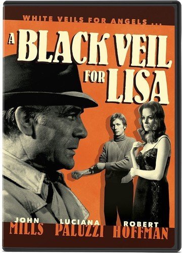 A Black Veil for Lisa (DVD) John Mills Luciana Paluzzi Robert Hoffmann