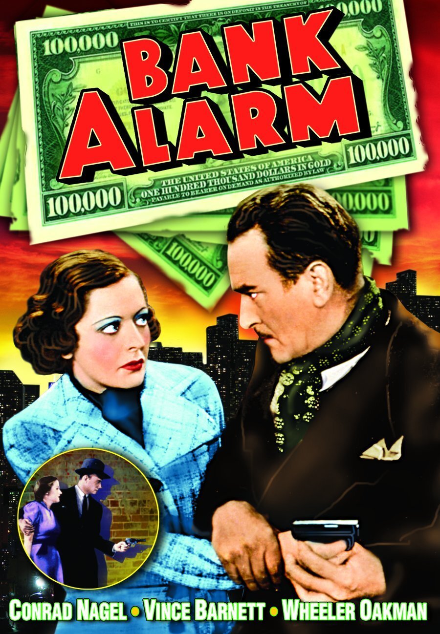 Bank Alarm (DVD) Vince Barnett Wilson Benge Sidney D'Albrook Charles Delaney