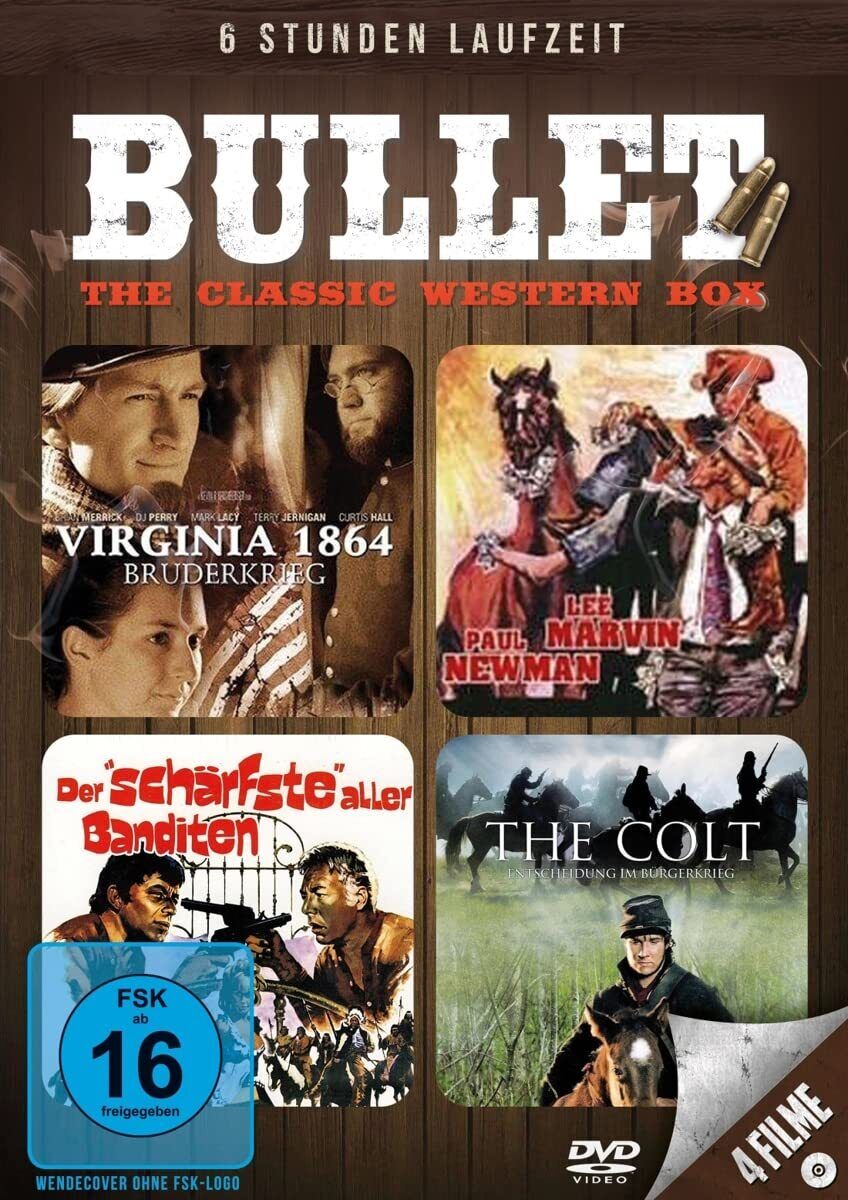 Bullet - The Classic Western Box (DVD) Ryan Merriman Steve Bacic Brian Merrick