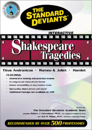 The Standard Deviants - Shakespeare Tragedies - Titus Andronicus, Romeo &  (DVD)