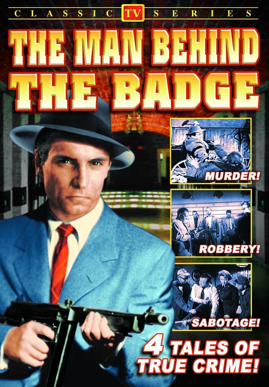 Man Behind The Badge, Volume 1 (DVD) Charles Bickford Dabbs Greer Joyce Holden