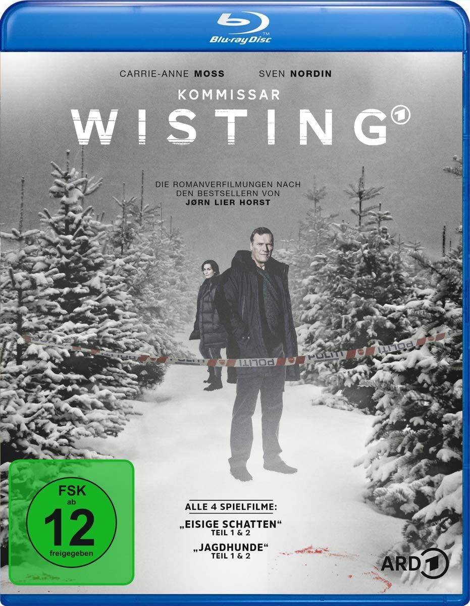 Kommissar Wisting - Eisige Schatten (1+2), Jagdhunde (1+2) (Blu-ray) Nordin Sven