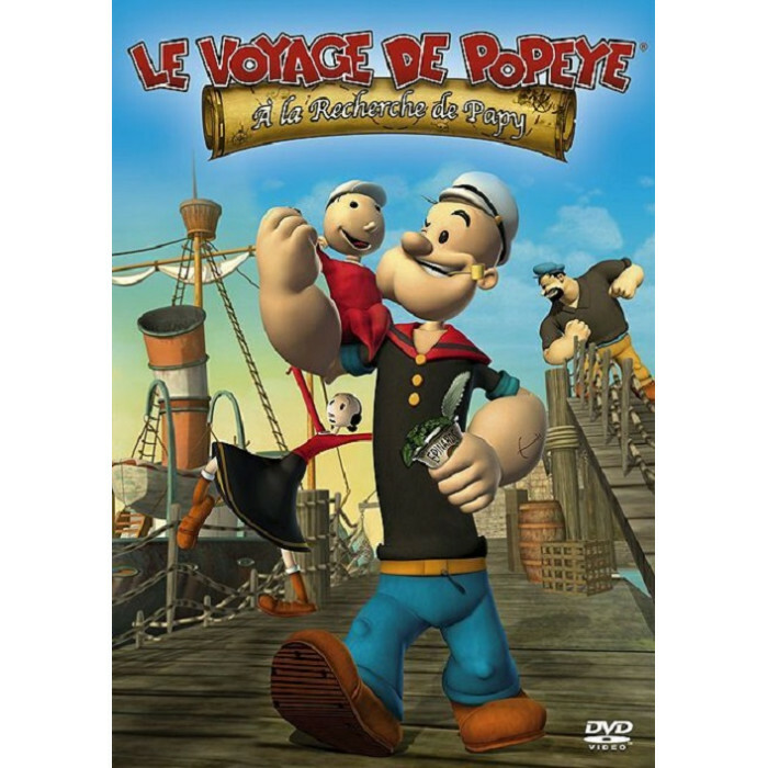 Il Viaggio Di Popeye Da La Ricerca Di Nonno DVD Nuova