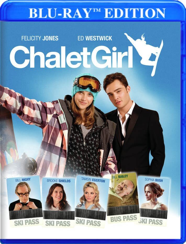 Chalet Girl (Blu-ray) Bill Nighy Brooke Shields Ed Westwick Felicity Jones