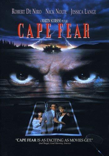 Cape Fear (DVD) Robert De Niro Nick Nolte Jessica Lange Juliette Lewis